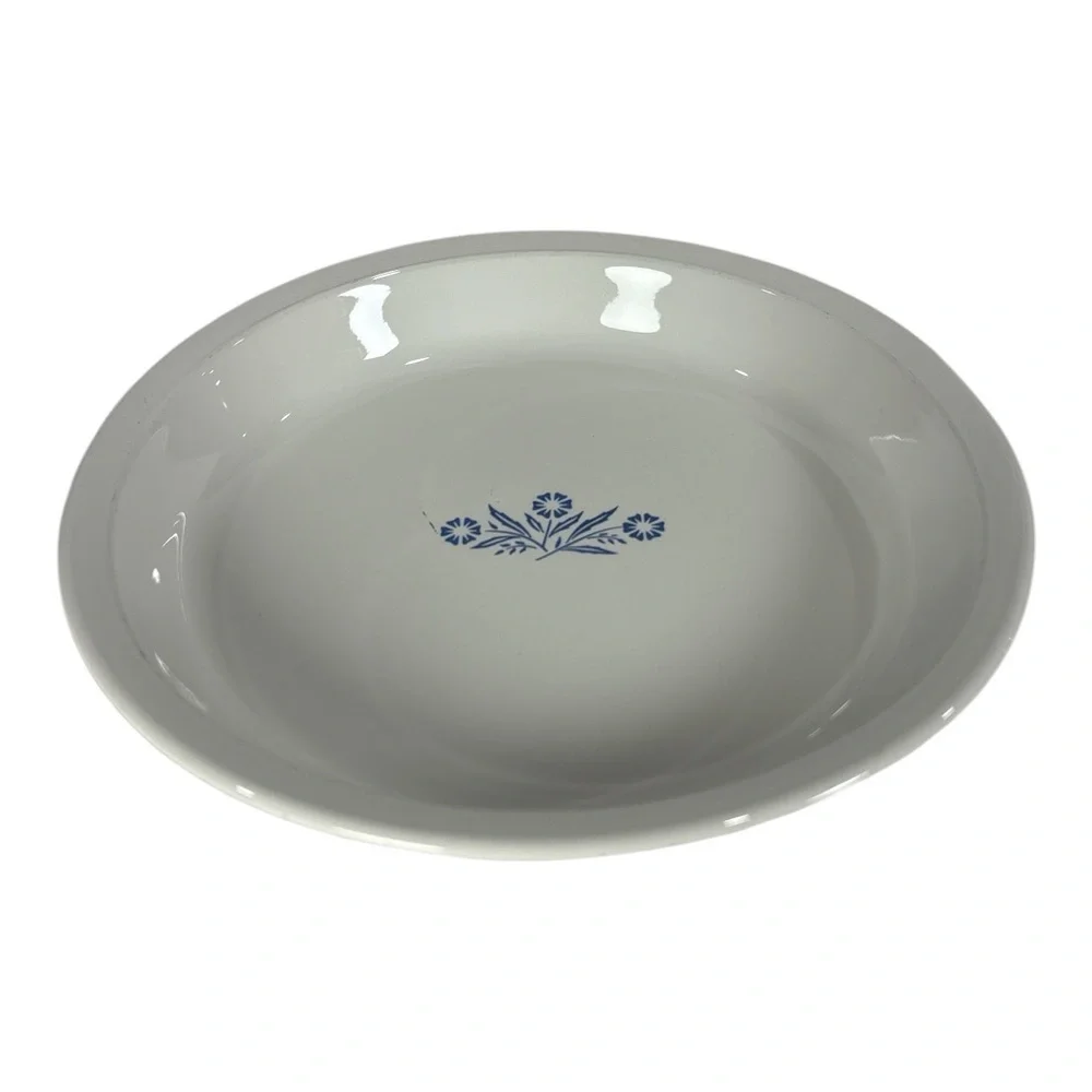 Vintage Corning Ware P-309 Blue Cornflower 9'' x 1.25